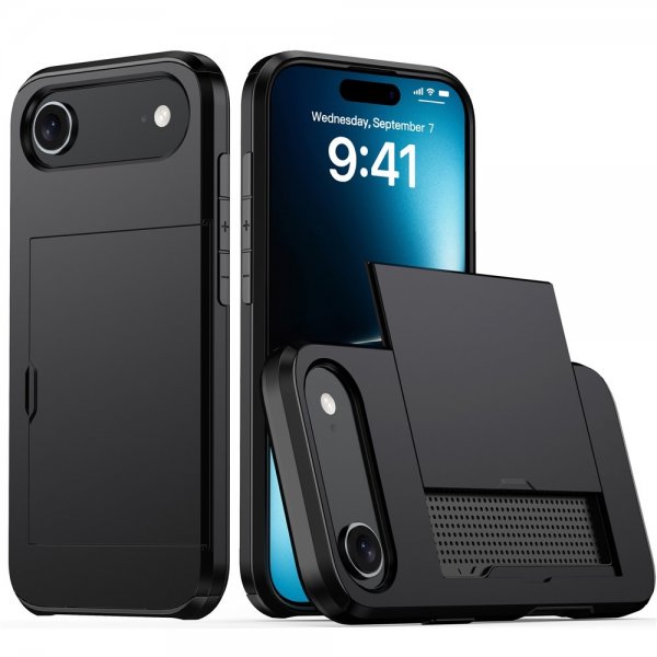 iPhone Air Deksel Card Slide Svart