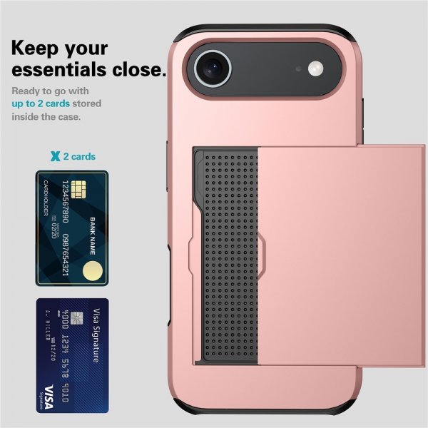 iPhone Air Deksel Card Slide Svart
