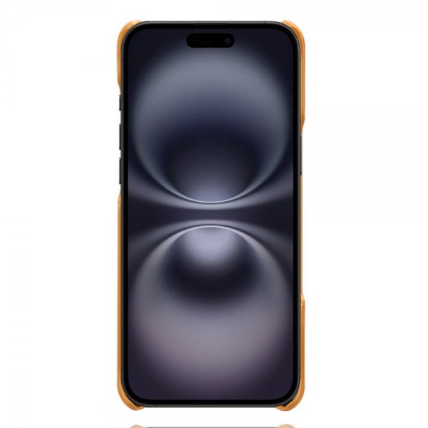 iPhone Air Deksel med To Kortlommer Lysebrun