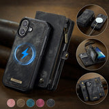 CaseMe iPhone 17 Etui 008 Series Avtakbart Deksel Svart
