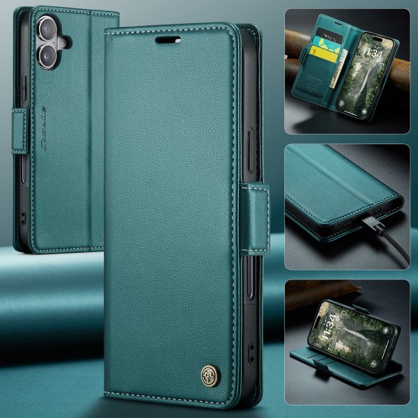 CaseMe iPhone 17 Etui 023 Series Grønn