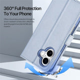 Dux Ducis iPhone 17 Etui 2-in-1 Lawa Series MagSafe Blå