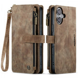 CaseMe iPhone 17 Etui C30 Series Brun