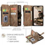 CaseMe iPhone 17 Etui C30 Series Brun
