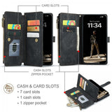 CaseMe iPhone 17 Etui C30 Series Svart