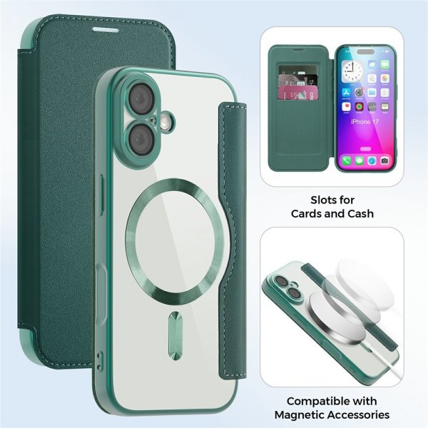iPhone 17 Etui MagSafe Grønn
