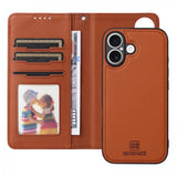 Betopnice iPhone 17 Etui Avtagbart Deksel 005 Brun