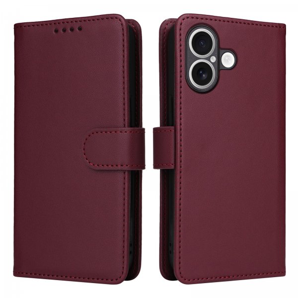 Betopnice iPhone 17 Etui Avtagbart Deksel 005 Rød