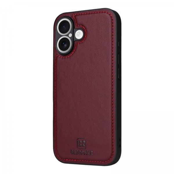 Betopnice iPhone 17 Etui Avtagbart Deksel 005 Rød