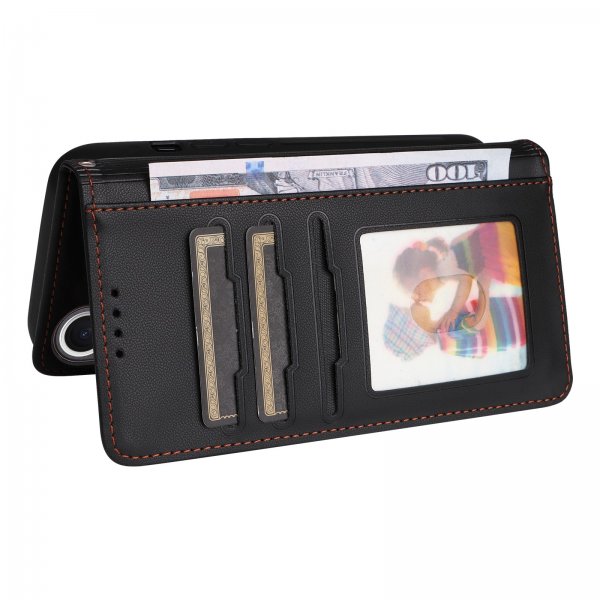 Betopnice iPhone 17 Etui Avtagbart Deksel 005 Svart