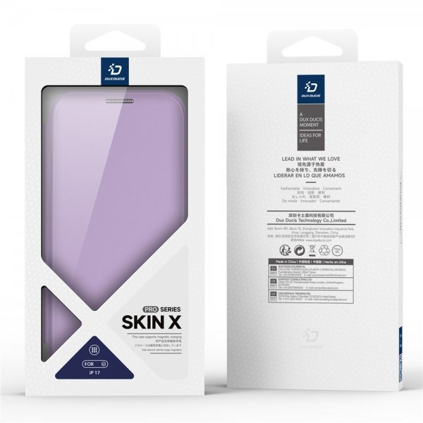 Dux Ducis iPhone 17 Etui Skin X Pro Series MagSafe Lilla