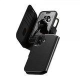 CARE by PanzerGlass iPhone 17 Etui Tango Two-in-One Wallet MagSafe Svart