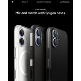 Spigen iPhone 17 Kamerabeskytter GLAS.tR EZ Fit Optik Pro 2-pakning Blå