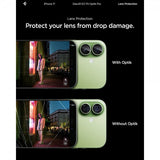 Spigen iPhone 17 Kamerabeskytter GLAS.tR EZ Fit Optik Pro 2-pakning Grønn