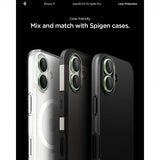 Spigen iPhone 17 Kamerabeskytter GLAS.tR EZ Fit Optik Pro 2-pakning Grønn