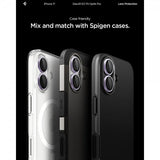 Spigen iPhone 17 Kamerabeskytter GLAS.tR EZ Fit Optik Pro 2-pakning Lilla