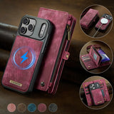 CaseMe iPhone 17 Pro Etui 008 Series Avtakbart Deksel Rød