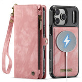 CaseMe iPhone 17 Pro Etui 008 Series Avtakbart Deksel Rosa