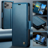 CaseMe iPhone 17 Pro Etui 023 Series Blå