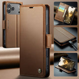 CaseMe iPhone 17 Pro Etui 023 Series Brun