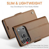 CaseMe iPhone 17 Pro Etui 023 Series Brun