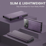 CaseMe iPhone 17 Pro Etui 023 Series Lilla