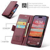 CaseMe iPhone 17 Pro Etui 023 Series Rød