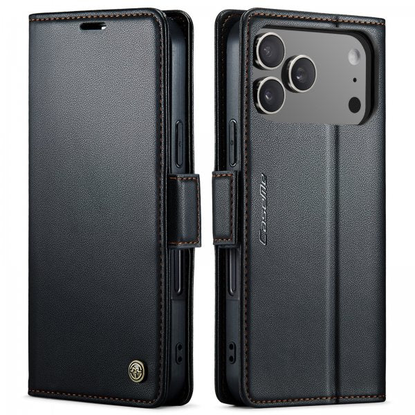CaseMe iPhone 17 Pro Etui 023 Series Svart