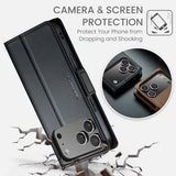 CaseMe iPhone 17 Pro Etui 023 Series Svart