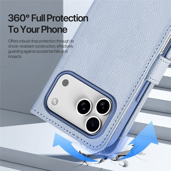 Dux Ducis iPhone 17 Pro Etui 2-in-1 Lawa Series MagSafe Blå