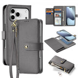 Dux Ducis iPhone 17 Pro Etui 2-in-1 Lawa Series MagSafe Grå