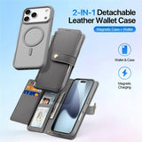 Dux Ducis iPhone 17 Pro Etui 2-in-1 Lawa Series MagSafe Grå