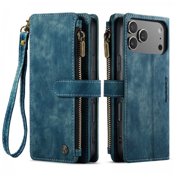 CaseMe iPhone 17 Pro Etui C30 Series Blå