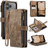 CaseMe iPhone 17 Pro Etui C30 Series Brun