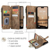 CaseMe iPhone 17 Pro Etui C30 Series Brun