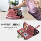CaseMe iPhone 17 Pro Etui C30 Series Rød