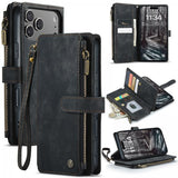 CaseMe iPhone 17 Pro Etui C30 Series Svart