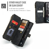 CaseMe iPhone 17 Pro Etui C30 Series Svart