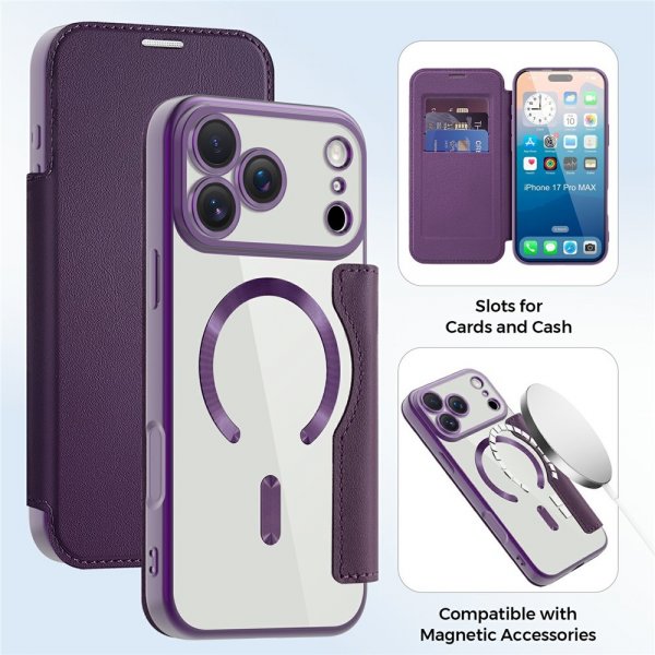 iPhone 17 Pro Etui MagSafe Lilla