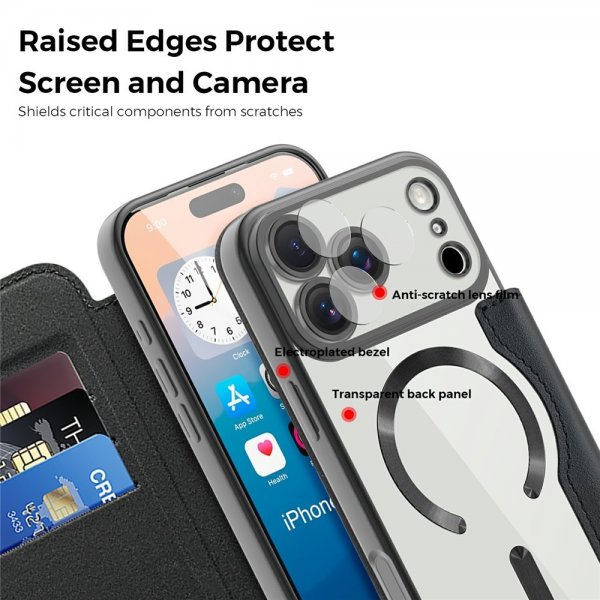 iPhone 17 Pro Etui MagSafe Svart
