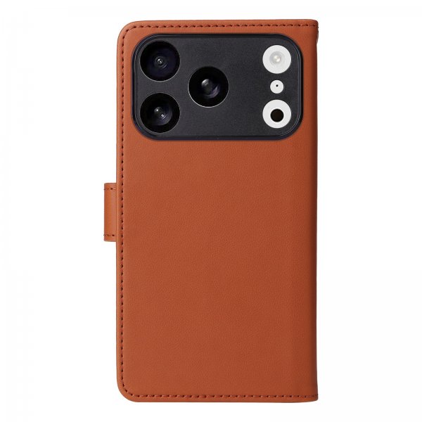 Betopnice iPhone 17 Pro Etui Avtagbart Deksel 005 Brun