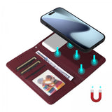 Betopnice iPhone 17 Pro Etui Avtagbart Deksel 005 Rød