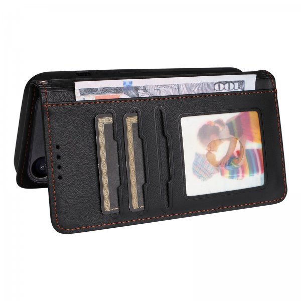 Betopnice iPhone 17 Pro Etui Avtagbart Deksel 005 Svart