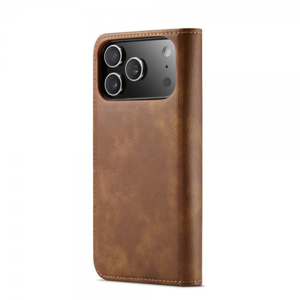 Dg.Ming iPhone 17 Pro Etui Avtagbart Deksel Brun