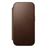 Nomad iPhone 17 Pro Etui Modern Leather Folio Brun