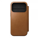 Nomad iPhone 17 Pro Etui Modern Leather Folio English Tan