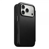 Nomad iPhone 17 Pro Etui Modern Leather Folio Svart