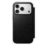 Nomad iPhone 17 Pro Etui Modern Leather Folio Svart