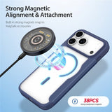 Dux Ducis iPhone 17 Pro Etui Skin X Pro Series MagSafe Blå