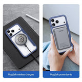 Dux Ducis iPhone 17 Pro Etui Skin X Pro Series MagSafe Blå